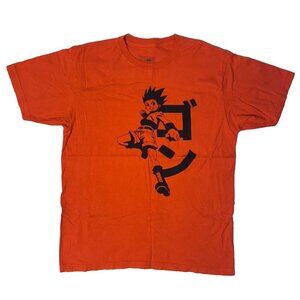 Hunter X Hunter Gon Line Art Anime Manga Orange Tshirt - L